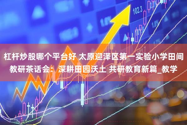 杠杆炒股哪个平台好 太原迎泽区第一实验小学田间教研茶话会：深耕田园沃土 共研教育新篇_教学